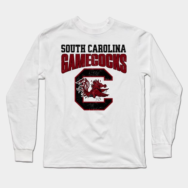 South Carolina Gamecocks - Women's Basketball 2024 National Champions Long Sleeve T-Shirt by harrison gilber